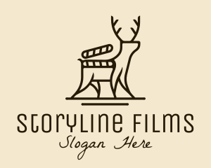 Documentary - Deer Nature Documentary logo design