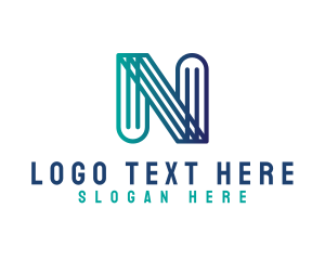 Modern - Generic Business Letter N logo design