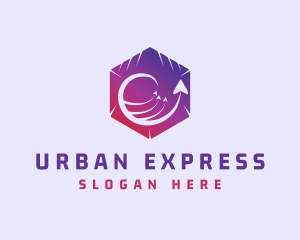 Express Arrow Package Logistics logo design