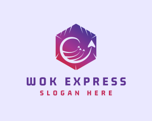 Express Arrow Package Logistics logo design