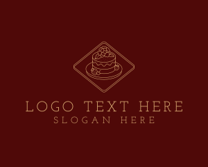 Food Blog - Dessert Bakery Cafe logo design