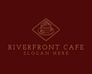 Dessert Bakery Cafe logo design