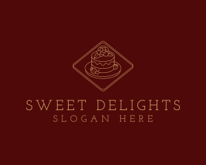 Dessert Bakery Cafe logo design