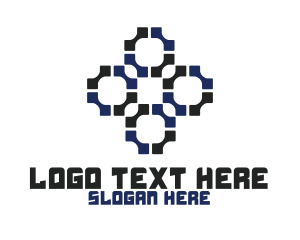 Tile - Modern Digital Business logo design