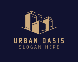 City - City Industrial Architecture logo design