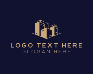 Carpentry - City Industrial Architecture logo design