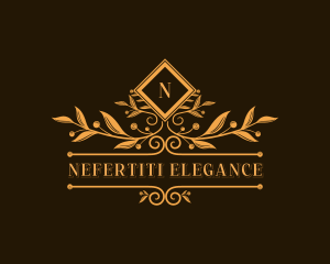 Floral Wedding Event logo design