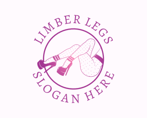 Legs - Sexy Lingerie Fashion logo design