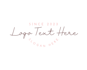 Classy Feminine Business Logo