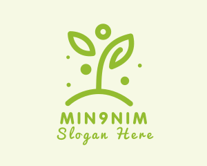 Farmer - Human Vegan Nutritionist logo design
