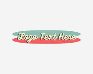 Hippie - Retro Novelty Shop logo design