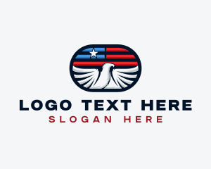 Veteran - American Veteran Eagle logo design