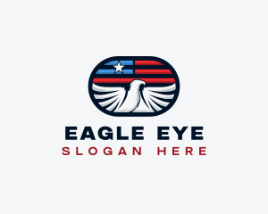 American Veteran Eagle logo design