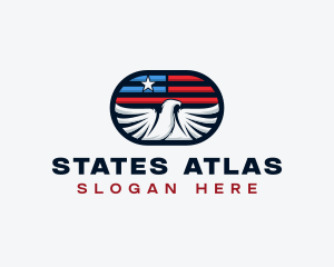 American Veteran Eagle logo design