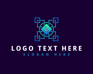 Digital Programming Technology logo design