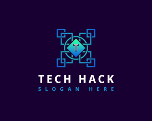 Digital Programming Technology logo design