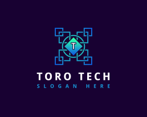 Digital Programming Technology logo design