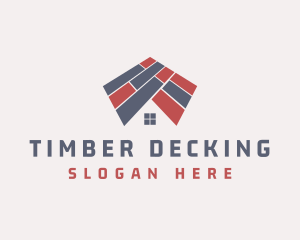 Decking - House Floor Handyman Carpentry logo design