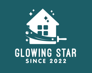 Shining - House Cleaning Maintenance logo design