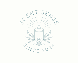 Scented Candle Decor logo design