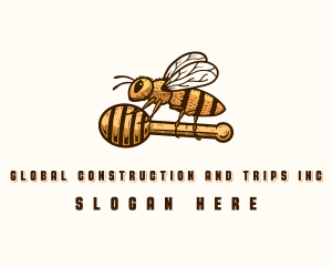 Honey Bee Dipper Logo