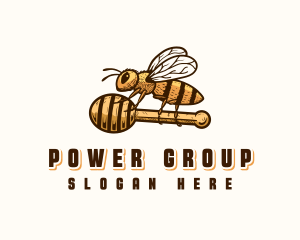 Honey Bee Dipper Logo