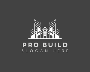 Architecture Building Developer logo design