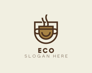 Brewed Coffee - Coffee Espresso Cafe logo design