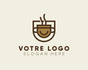 Latte - Coffee Espresso Cafe logo design
