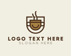 Smile - Coffee Espresso Cafe logo design