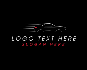 Driving - Race Car Motorsport logo design
