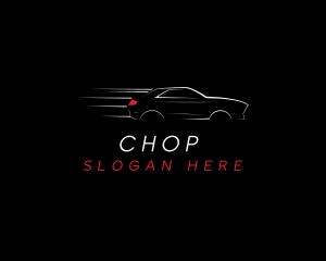 Fast - Race Car Motorsport logo design