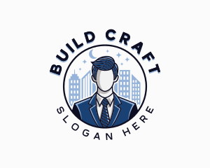 Building Executive Supervisor logo design