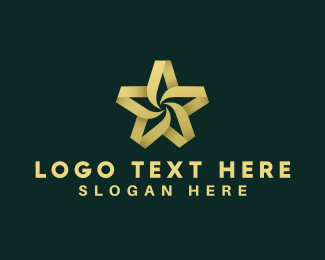 Professional Corporate Star logo design