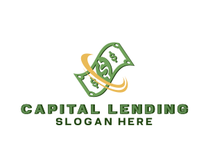 Lending - Dollar Cash Money logo design
