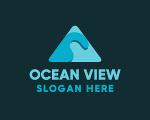 Sea Wave Resort logo design