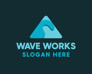 Sea Wave Resort logo design