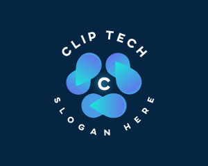 Cyber Tech Startup logo design