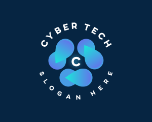 Cyber Tech Startup logo design