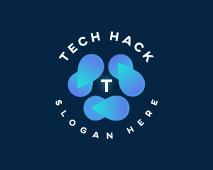 Cyber Tech Startup logo design