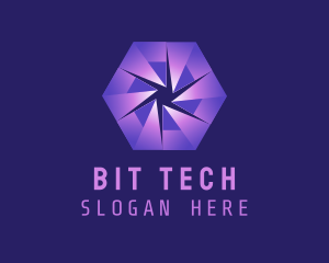 Tech Hexagon Software logo design