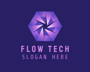 Tech Hexagon Software logo design