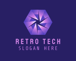 Tech Hexagon Software logo design