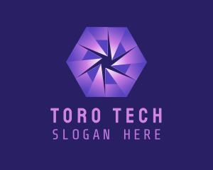 Tech Hexagon Software logo design