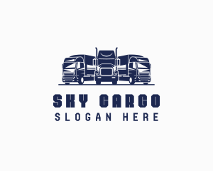 Logistics Delivery Vehicle logo design