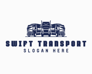 Logistics Delivery Vehicle logo design