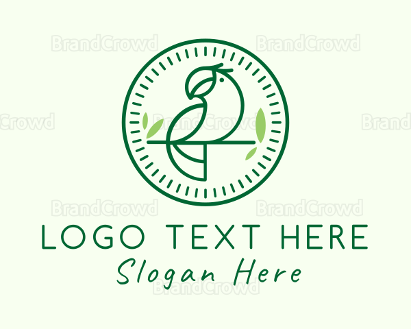 Forest Toucan Bird Logo