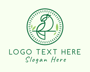 Perched - Forest Toucan Bird logo design