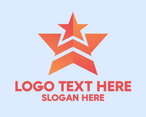 Orange Double Star  Logo