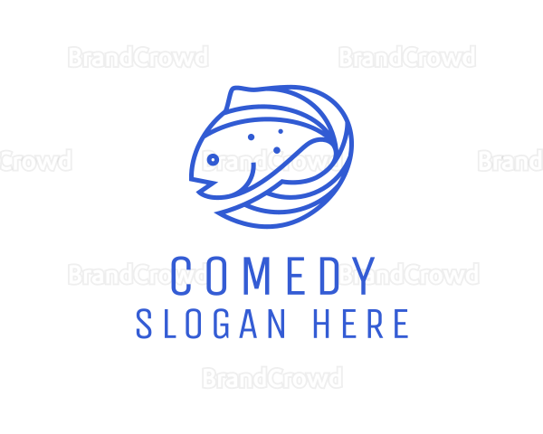 Fish Seafood Salmon Logo